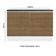 Balcão De Pia Cozinha 100% Mdf 120 Cm 2 Portas Branco/rustic Acordes Madesa Branco/rustic