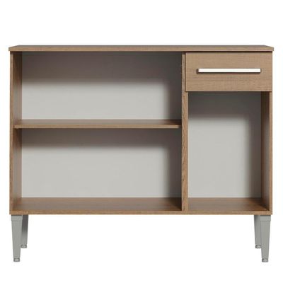 Balcão de Pia Emilly 3 Portas 1 Gaveta Rustic Madesa