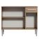 Balcão de Pia Emilly 3 Portas 1 Gaveta Rustic Madesa