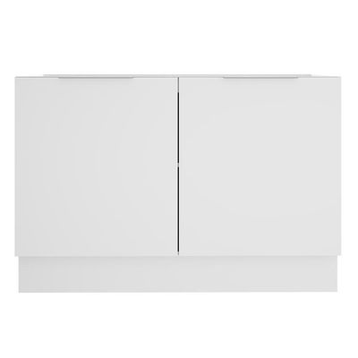 Balcão de Pia Stella 2 Portas Branco Madesa