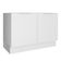 Balcão de Pia Stella 2 Portas Branco Madesa