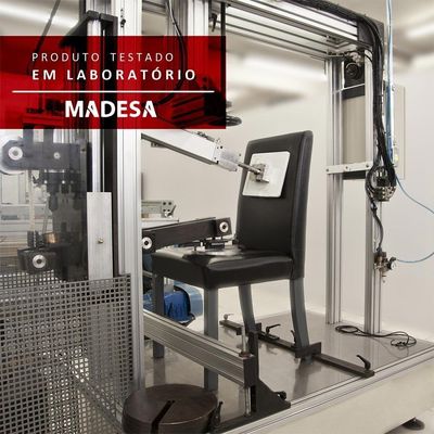 Sala de Jantar Jaíne Mesa de Madeira com 6 Cadeiras Madesa