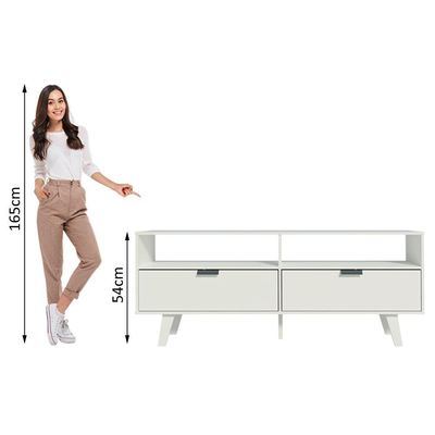 Rack para TV Oslo 2 Portas com Pés Madesa