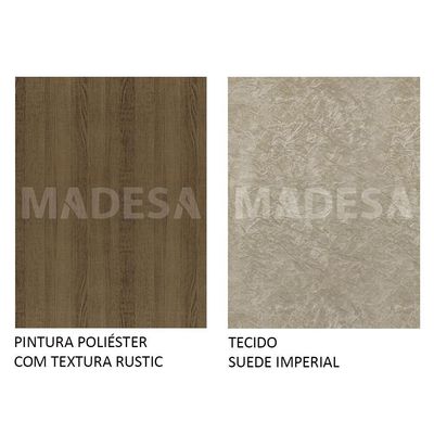 Sala de Jantar Cassia Mesa Tampo de Vidro 2 Cadeiras Madesa
