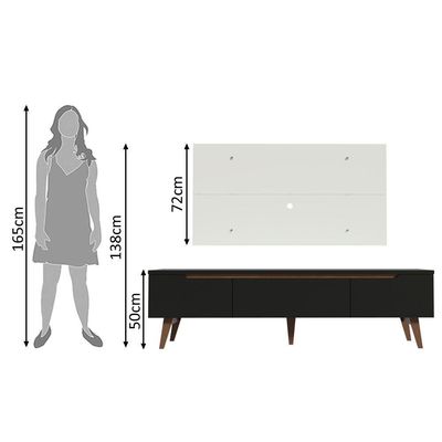 Rack Reims e Painel para Tv Madesa