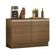 Balcão de Pia Madesa Glamy 120Cm 2 Portas com Tampo Rustic