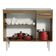 Balcão Gabinete Com Pia 3 Portas E 1 Gaveta 105cm Rustic Emilly Madesa Rustic
