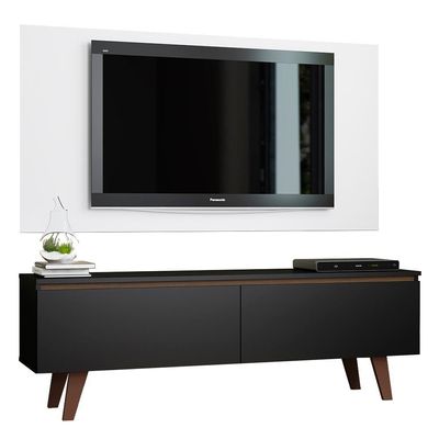 "Rack Madesa Le Mans e Painel para Tv Até 55"" 2 Portas"