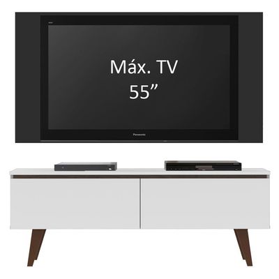 "Rack Madesa Le Mans e Painel para Tv Até 55"" 2 Portas"