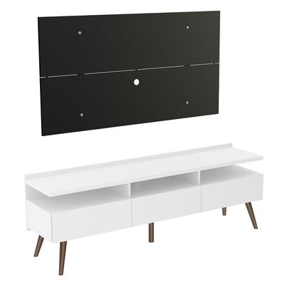 Rack Madesa Londres e Painel para Tv Até 55 Polegadas