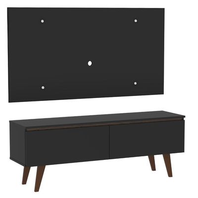 "Rack Madesa Le Mans e Painel para Tv Até 55"" 2 Portas"