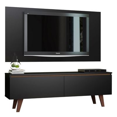 "Rack Madesa Le Mans e Painel para Tv Até 55"" 2 Portas"