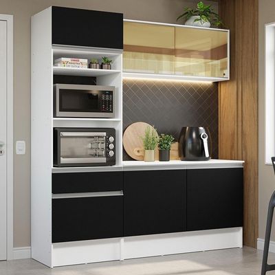 Cozinha Compacta Diamante com Armário Balcão e Tampo Madesa
