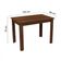 Mesa Retangular Rustic Tampo de Madeira Madesa 5258