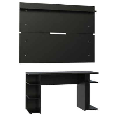 Mesa Para Computador Gamer e Painel Tv - Preto