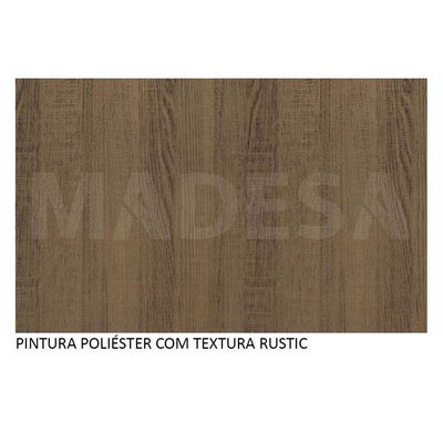 Mesa Rustic com Tampo de Madeira Madesa 5231