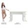 Mesa Para Computador Escrivaninha Branco Branco