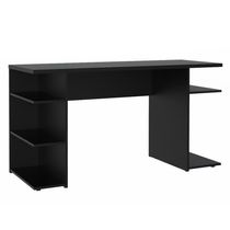 Mesa Para Computador Escrivaninha Preto Preto
