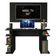 Mesa Para Computador Gamer e Painel Para Tv Até 50 - Preto