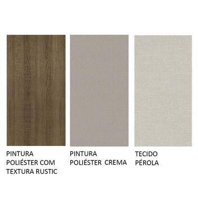 Kit Cíntia Pérola Mesa Tampo de Madeira 4 Cadeiras Madesa