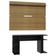 Mesa Para Computador Gamer e Painel Tv - Preto/rustic