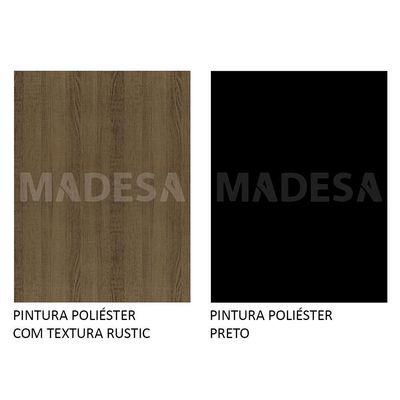 Mesa Retangular Tampo de Madeira Madesa