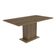 Mesa Retangular Rustic Tampo de Madeira Madesa 5275