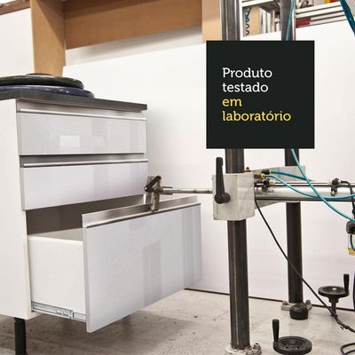 Kit Área Serviço Acordes Glamy MDF Armário e Balcão Madesa
