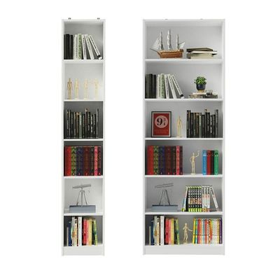 Kit Madesa Estante Livreiro e Estante Livreiro Branco