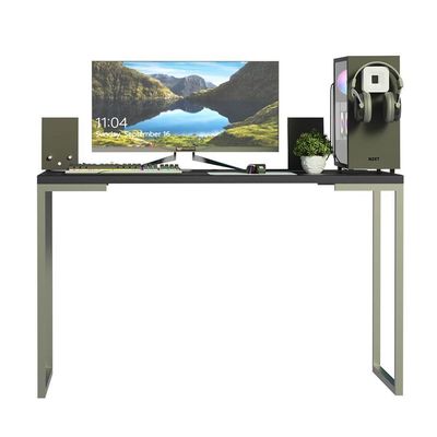 Mesa De Escritório Industrial 120cm Nero Marquina Madesa