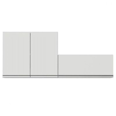 Kit Área Serviço Acordes Glamy MDF 2 Armários Aéreos Madesa