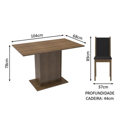 Armário Aéreo Glamy 80cm 2 Portas Madesa