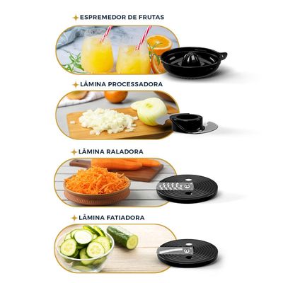 Multiprocessador Britânia Multifunções 5 em 1 1300W BMP2000 127V