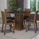 Conjunto Sala De Jantar Mesa Tampo De Madeira 4 Cadeiras Rustic/preto Samara Madesa