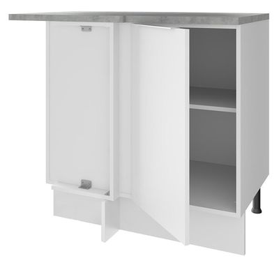 Balcão de Canto Stella 1 Porta Branco Madesa