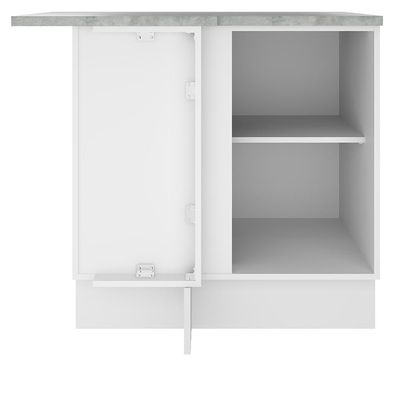 Balcão de Canto Stella 1 Porta Branco Madesa