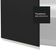 Armário Aéreo 70 Cm 2 Portas Branco/preto Glamy Madesa Branco/preto