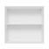 Armário Aéreo 70 Cm 2 Portas Branco/cinza Lux Madesa Branco/cinza