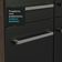 Armário De Cozinha Compacta 229cm Rustic/preto Emilly Madesa 15 Rustic/preto