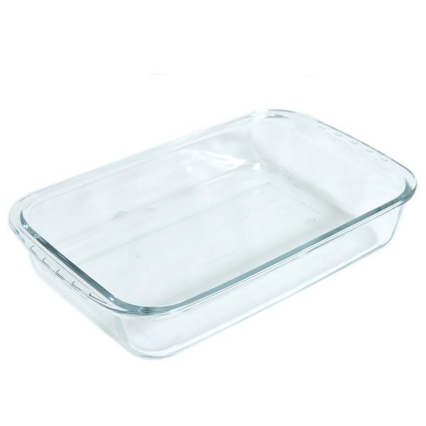 Lasanheira Retangular 3,7l com Tampa Decorada Marinex