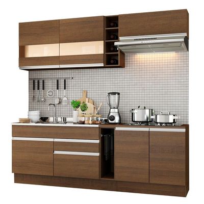 Cozinha Completa Parma com Armário e Balcão- Madesa