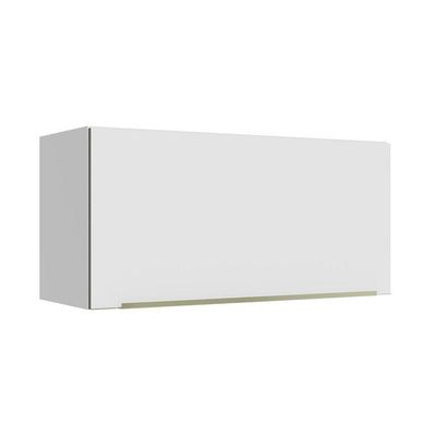 Armário Aéreo 70 Cm 1 Porta Branco/branco Veludo Lux Madesa Branco