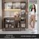 Armário De Cozinha Compacta 137cm Com Pia Rustic Emilly Madesa 08 Rustic