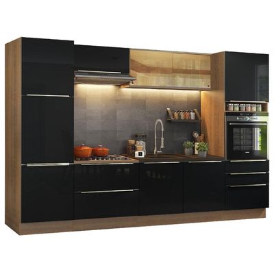 Cozinha Completa Madesa Lux Armário e Balcão