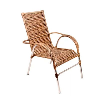 Kit 6 Cadeiras E Mesa Vênus Churrasco Trama Capuccino