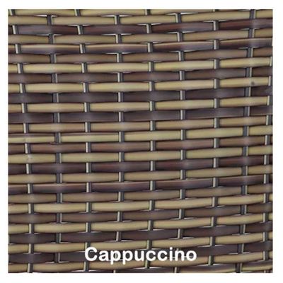 Kit 6 Cadeiras E Mesa Vênus Churrasco Trama Capuccino