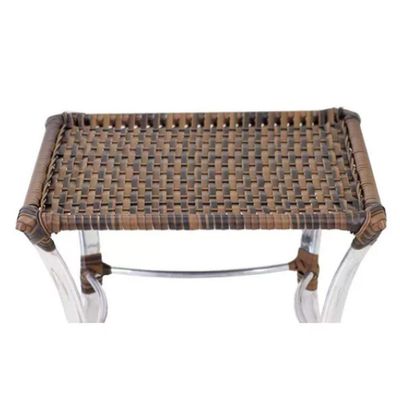 Jogo De 4 Cadeiras E Mesa Em Alumínio Garden Trama Original Argila