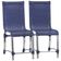 10 Cadeiras Haiti E Mesa De Jantar 240x100 Alumínio Trama Azul Dark