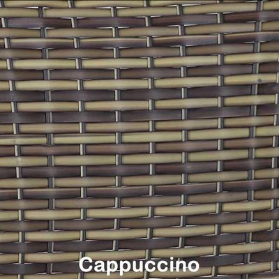 Jogo 6 Cadeiras E Mesa De Centro Vênus Trama Original Capuccino