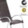 Jogo 2 Cadeiras Mini Garden E Mesa Emily Para Area Piscina V Tabaco